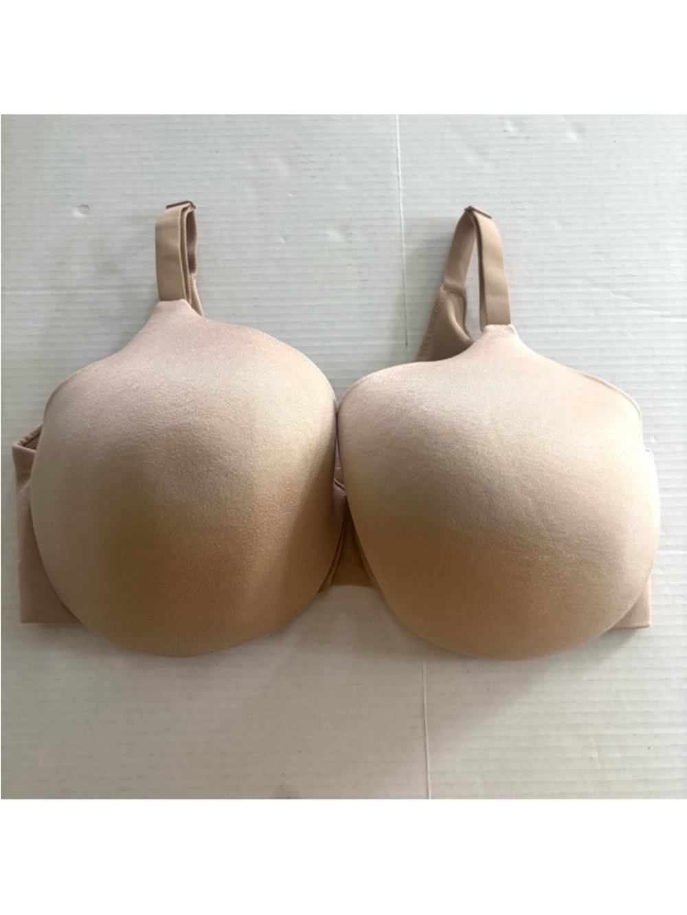CACIQUE Comfort Bliss Lightly Lined‎ Full Coverage Nude Bra 40G NWOT